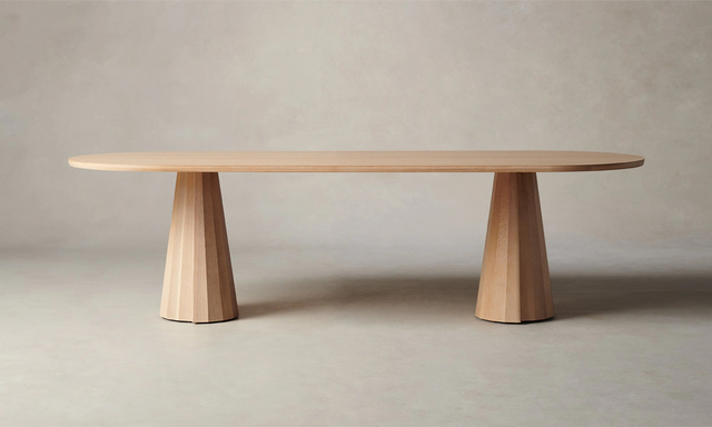 Finnley Oak Oval Dining Table
