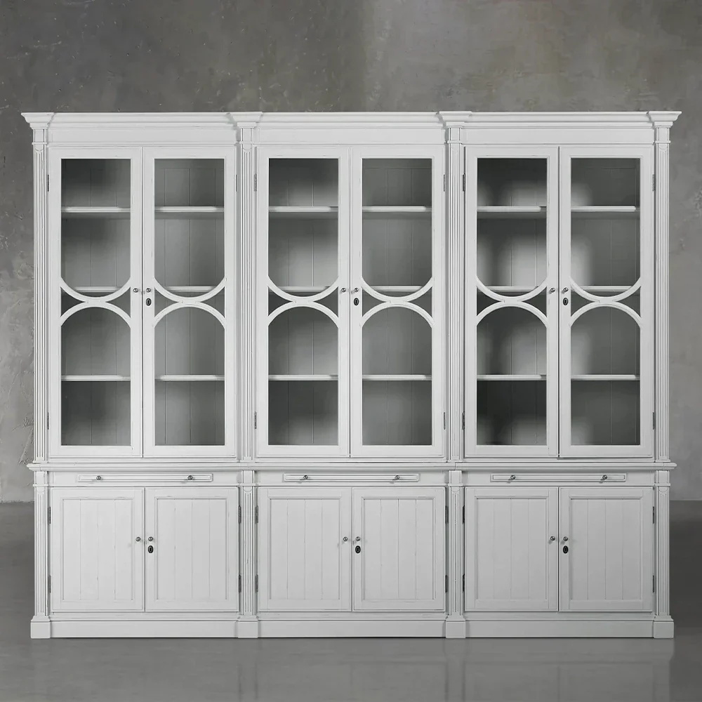 Triple Modular Display Cabinet
