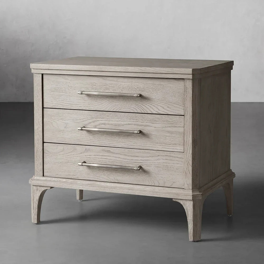  Solid Wood Bedside Table