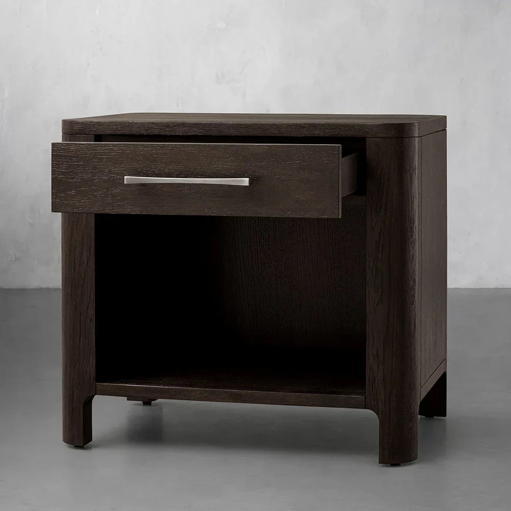 Simple Single - drawer Bedside Table
