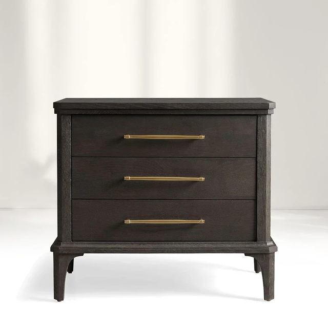  Solid Wood Bedside Table