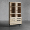 Single Bookcase with File Base