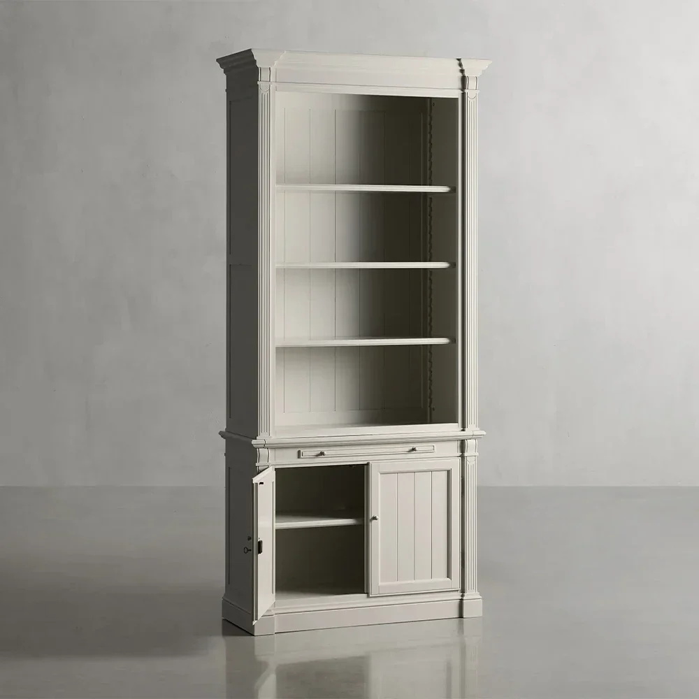 Serene Ivory Storage Cabinet