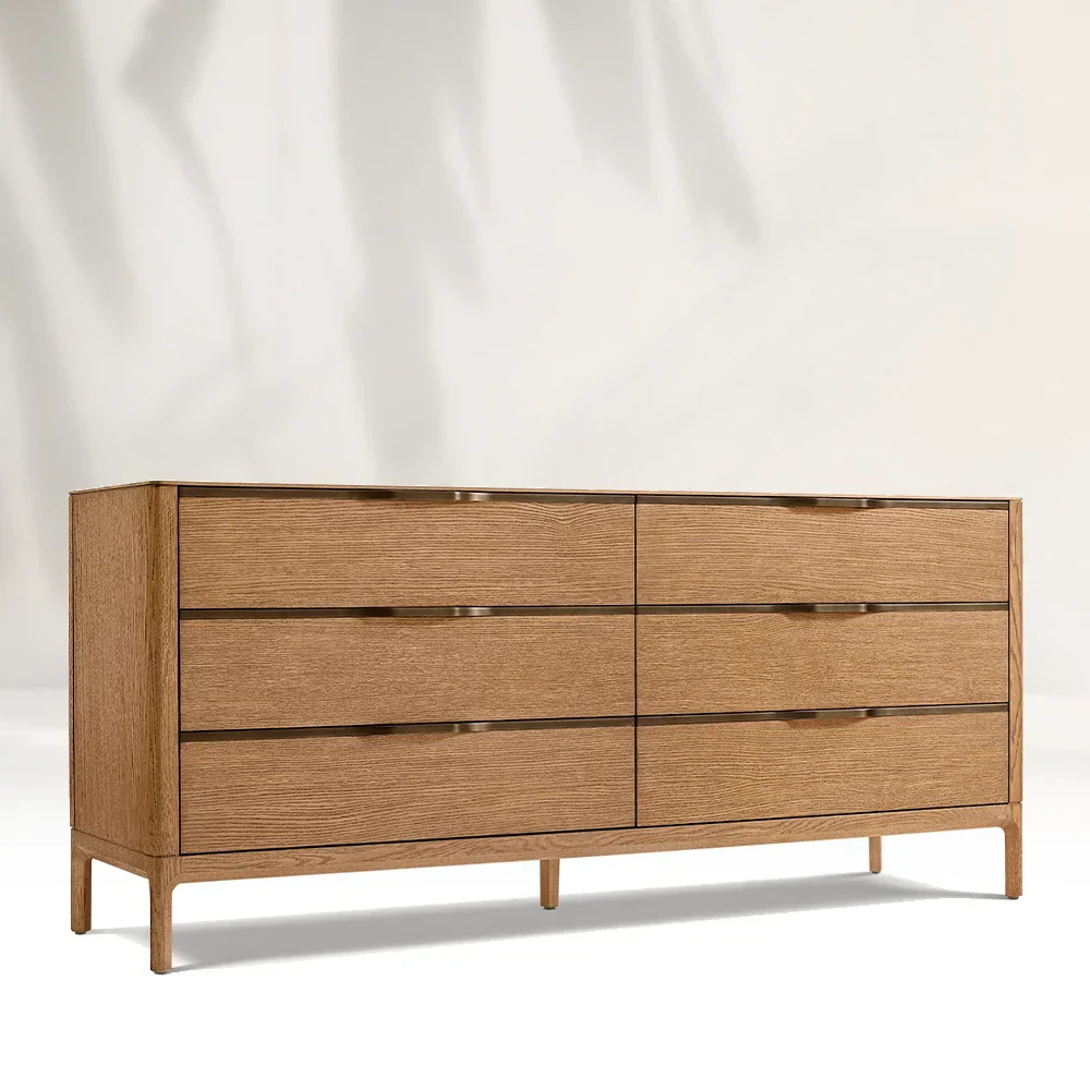Modern 6-Drawer Dresser