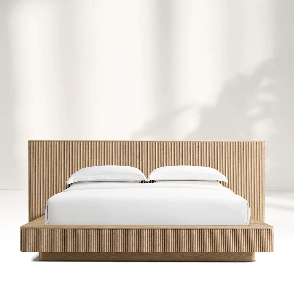 Contemporary Natural Bed