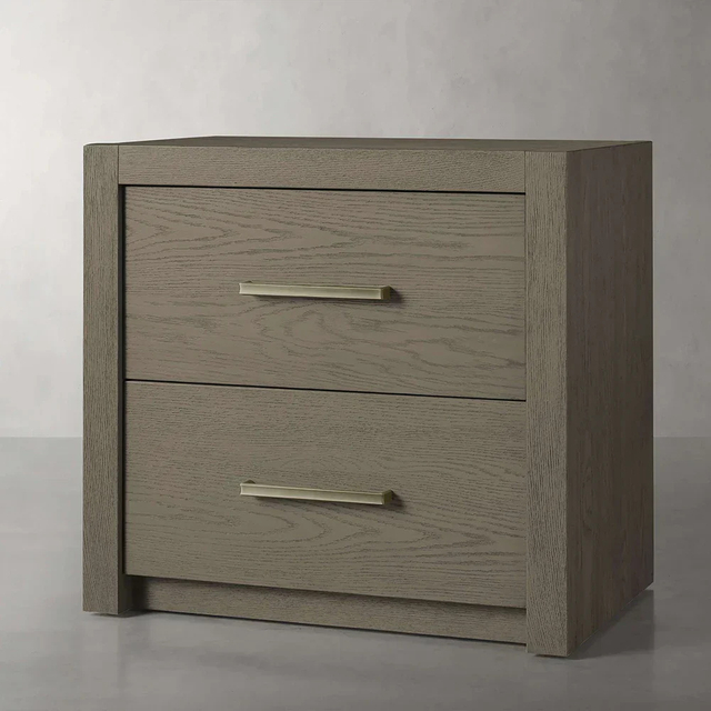 Minimalist Two - drawer Nightstand