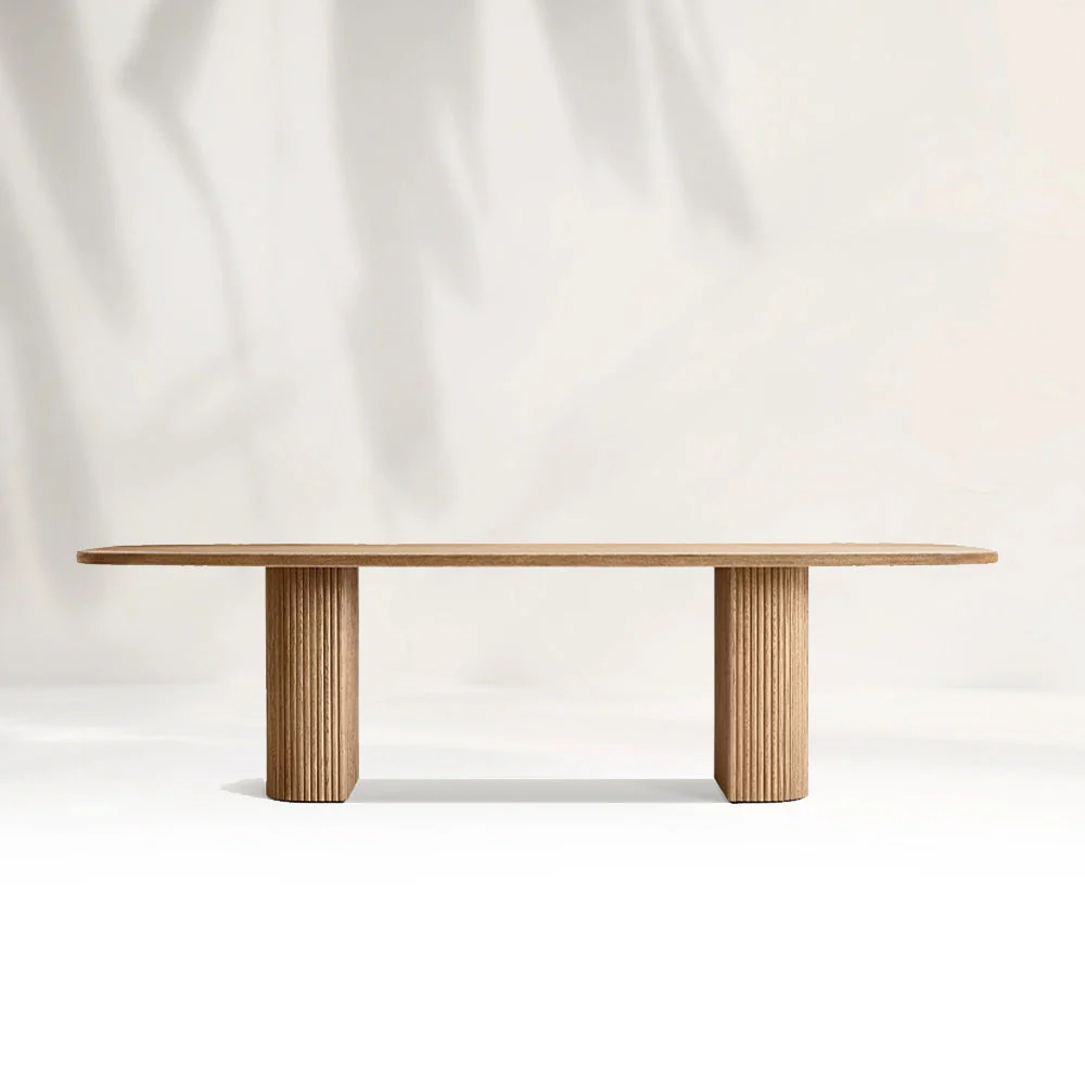 Finnley Rectangular Wood Dining Table