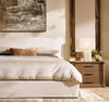 Slipcovered Fabric Panel Bed