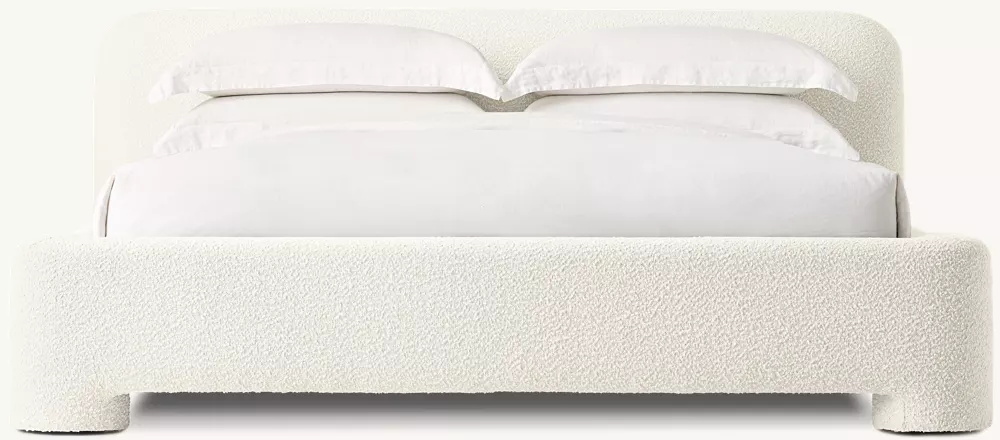 Fabric Panel Sleeping Bed