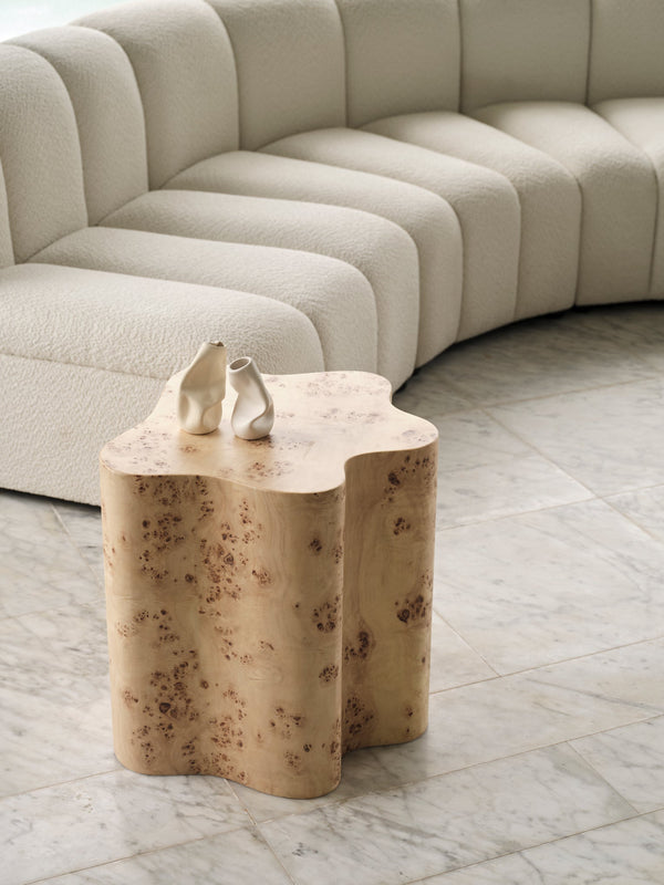 Tree Bark Side Table