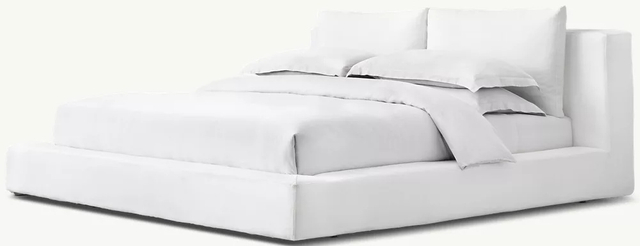 Cloud Slipcovered Platform Bed