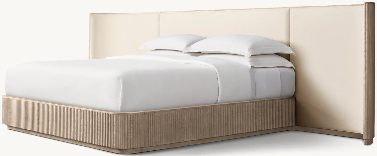 American-style Solid Wood Extended Cover Bed