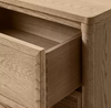 White Oak with Compartmental Storage Dressing Table