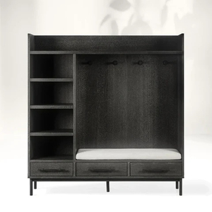 Entrance Coat Rack Cabinet