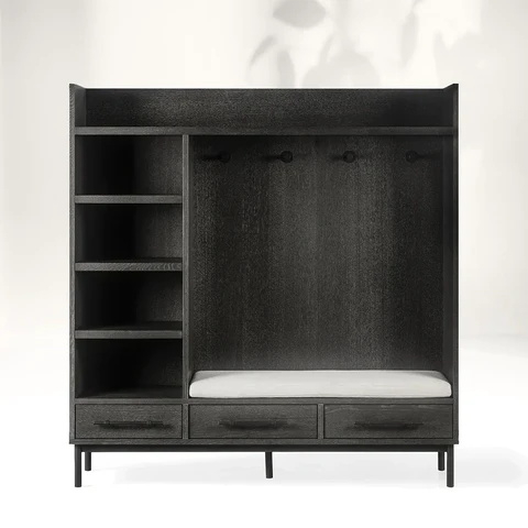 Entrance Coat Rack Cabinet