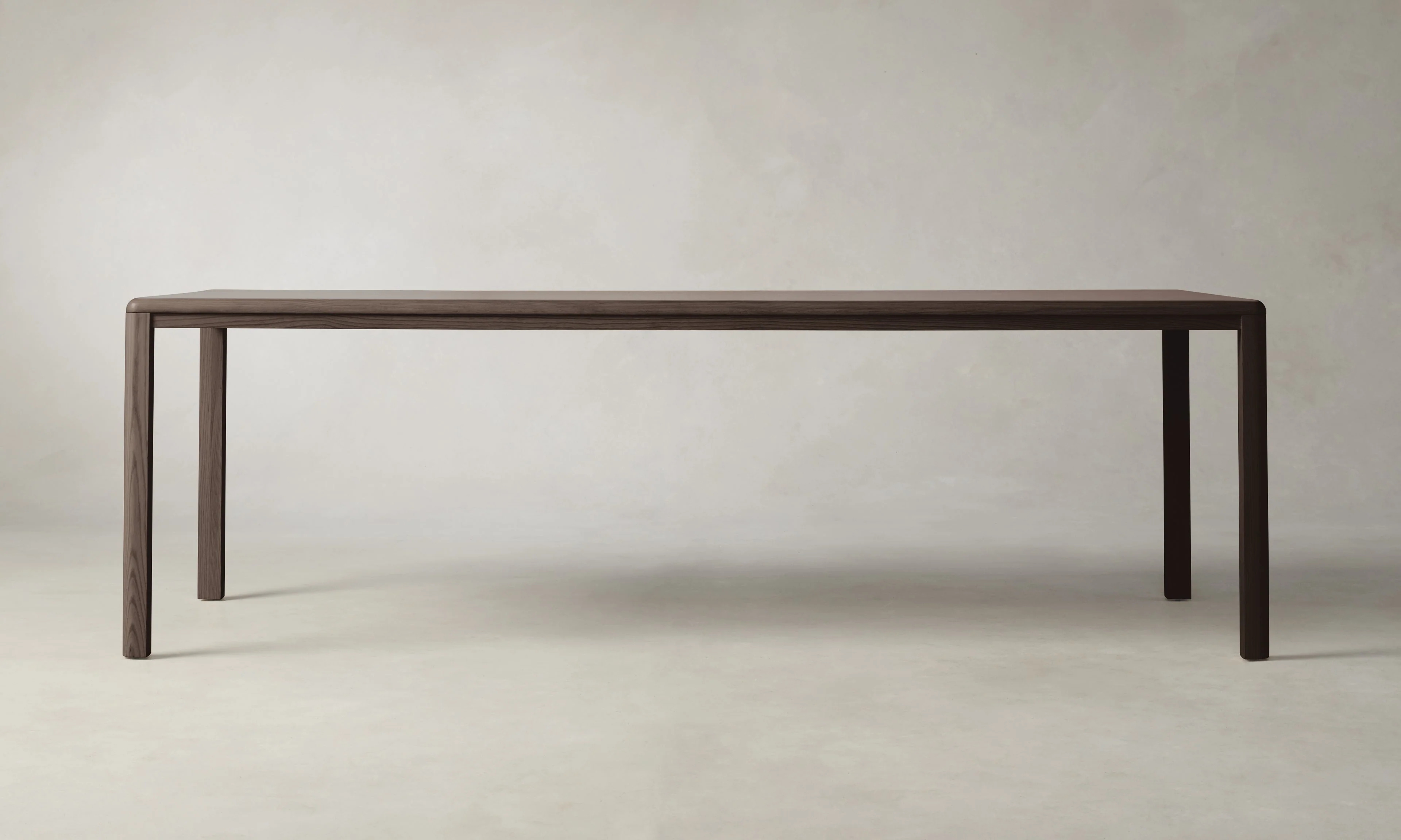 Straight - lined Ash Dining Table