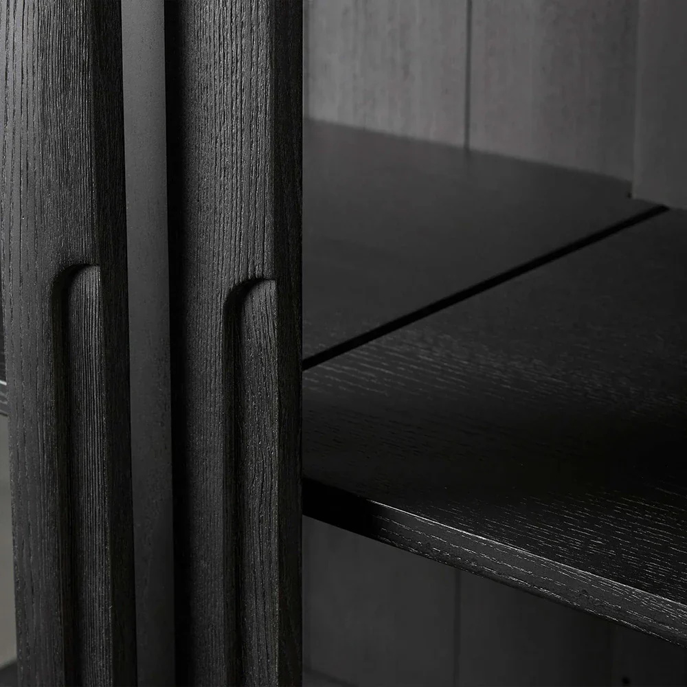 Modern Minimalist oak Cabinet