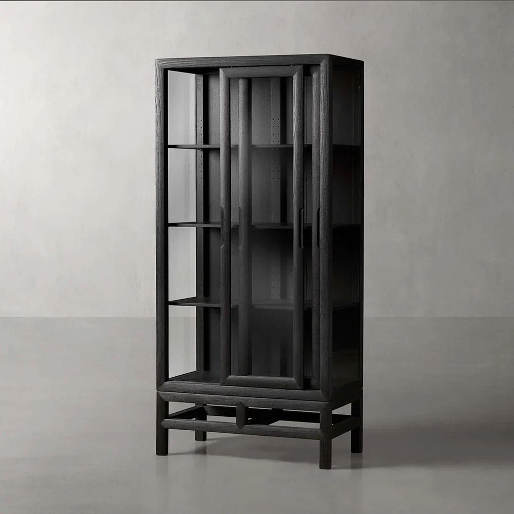 Modern Minimalist oak Cabinet