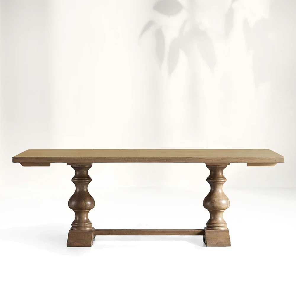 Country - Style Vintage Solid Wood Table