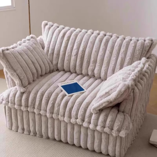 Japanese-style Detachable Corduroy Small Sofa