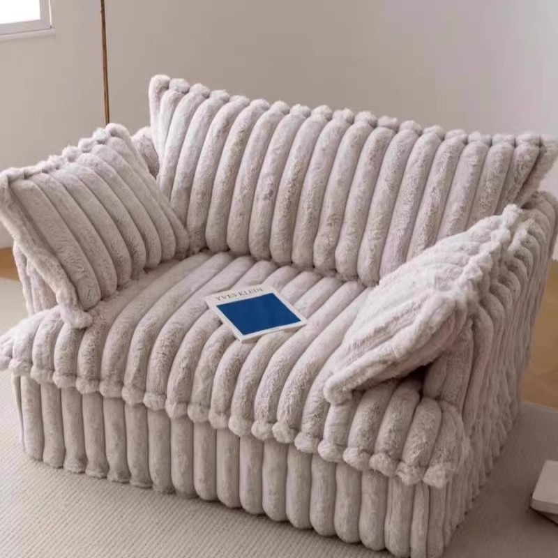 Japanese-style Detachable Corduroy Small Sofa