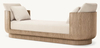 Fabric Double-Arm Daybed