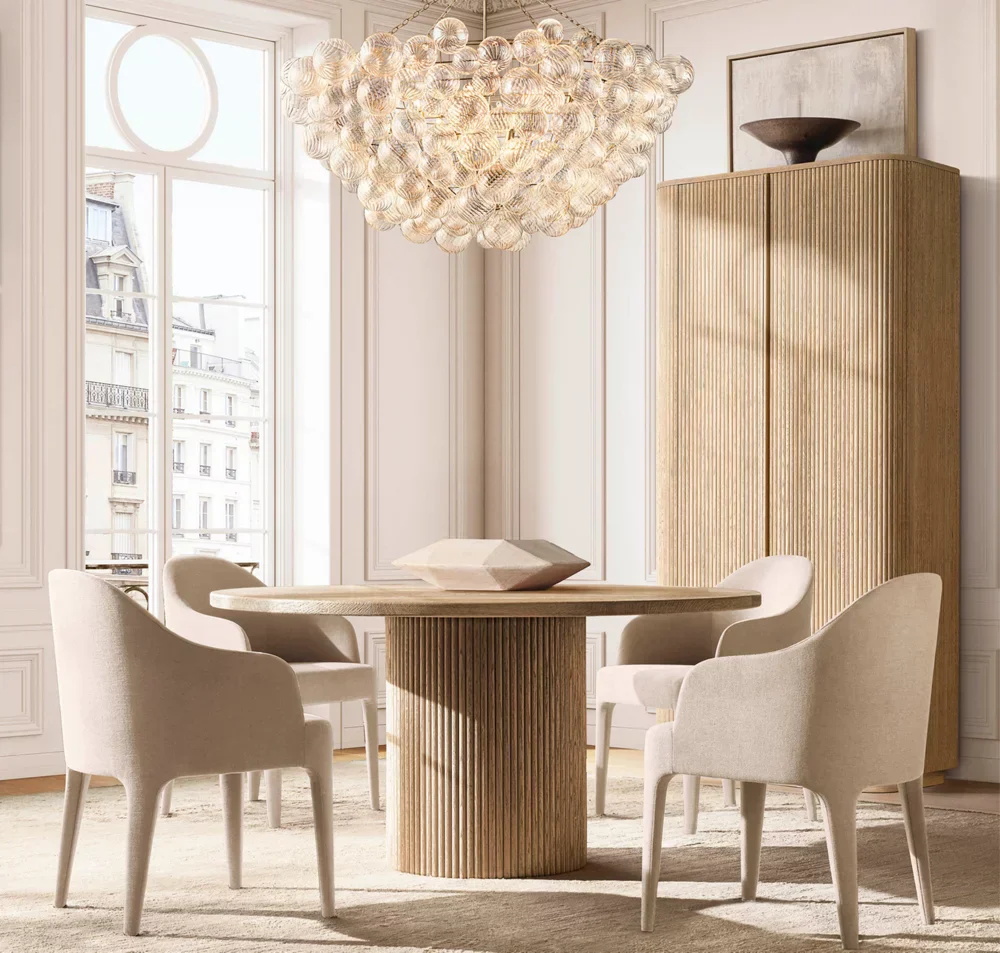 Vertical Grain Solid Wood Wardrobe
