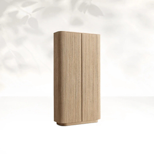 Vertical Grain Solid Wood Wardrobe