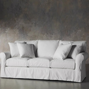 Linen washable fabric sofa