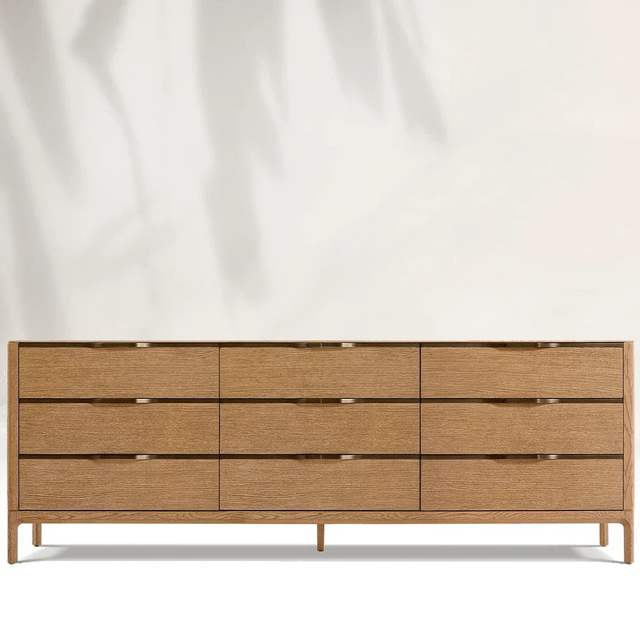 Modern 9-Drawer Dresser