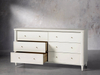 Wide Six-Drawer Dresser