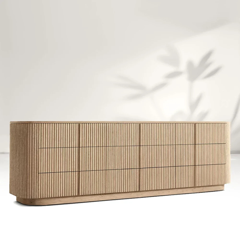 Modern Stone 9-Drawer Dresser