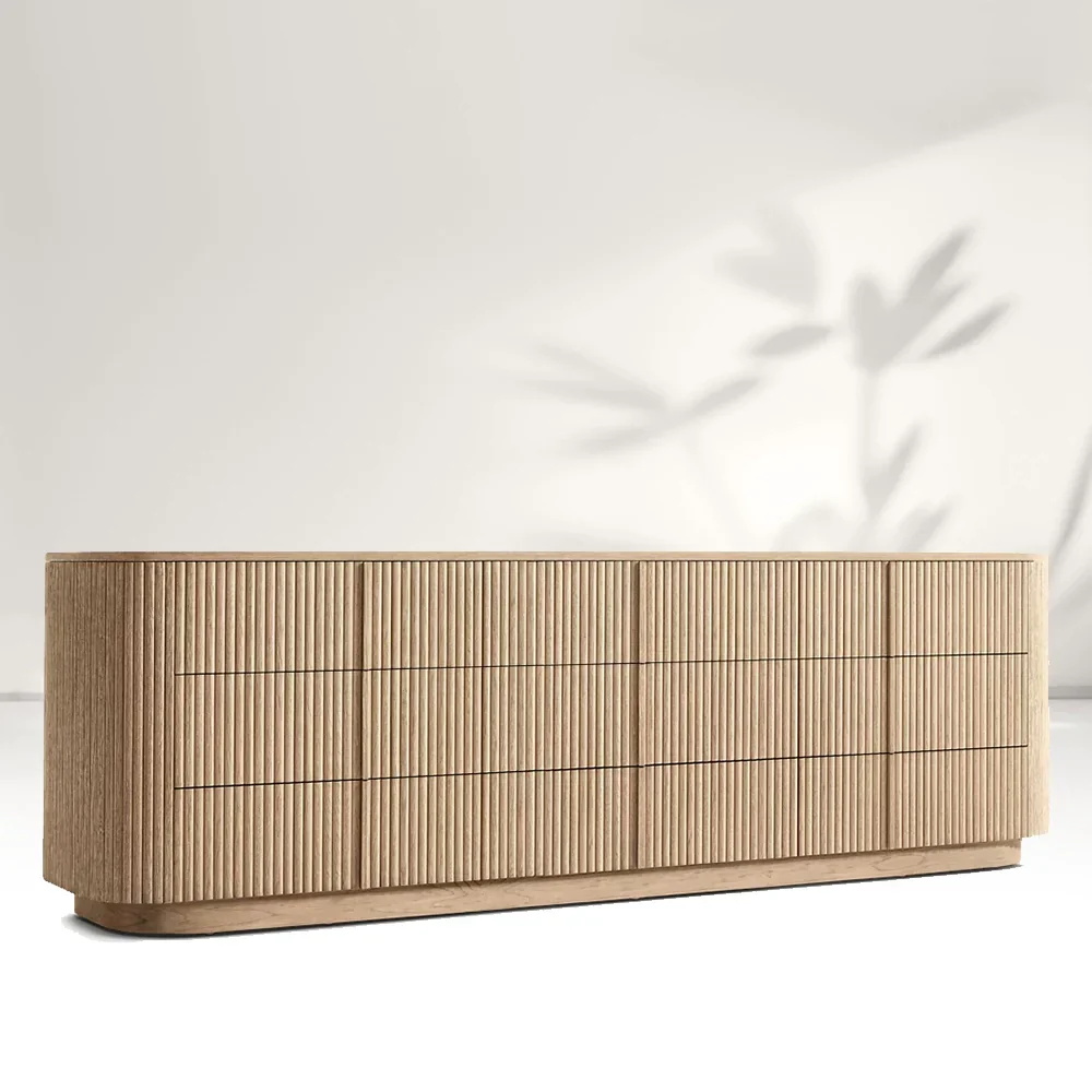 Modern Stone 9-Drawer Dresser