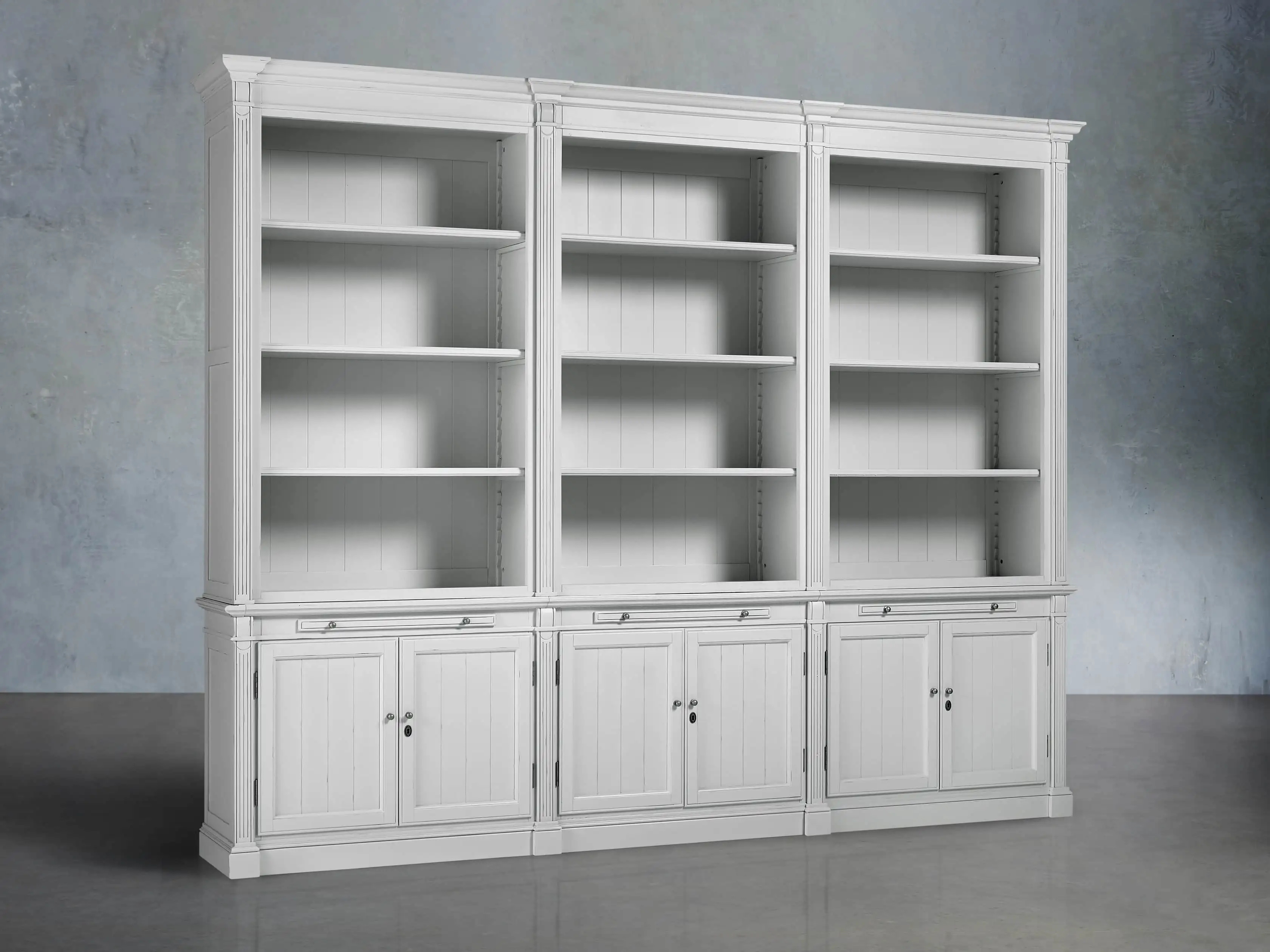 Serene Ivory Storage Cabinet