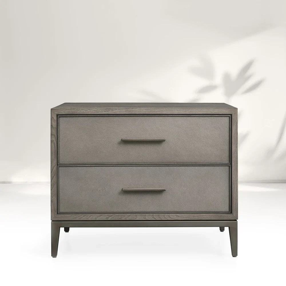  Elegant Two - drawer nightstand
