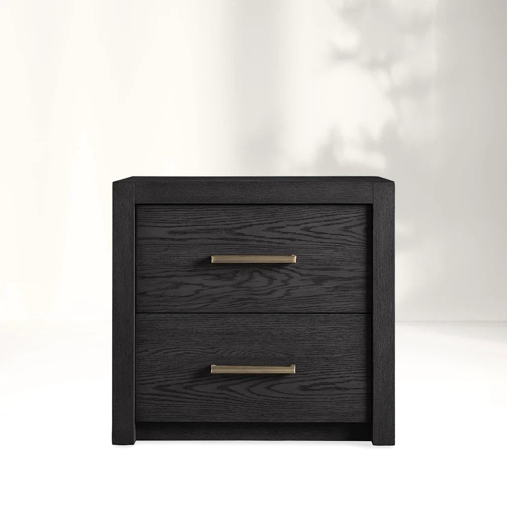Minimalist Two - drawer Nightstand