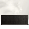  Vertical - striped 9-Drawer Dresser 