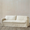 Removable and washable vintage fabric sofa