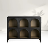  Antique Arched Storage Cabinet