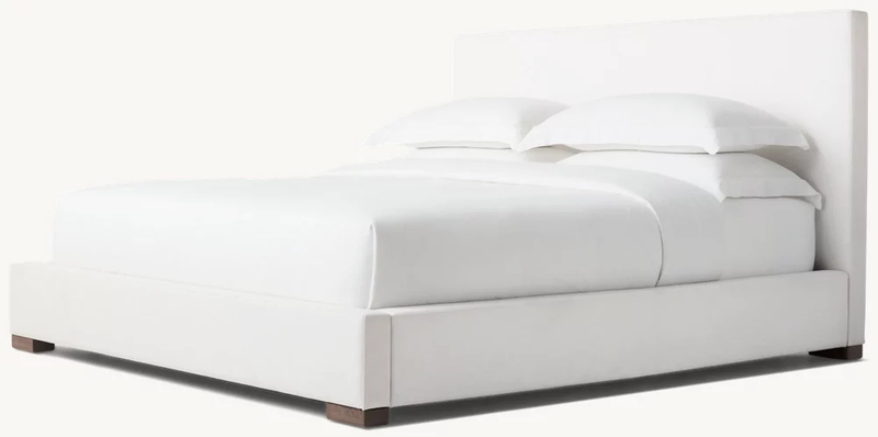 Fabric Panel Plateform Bed