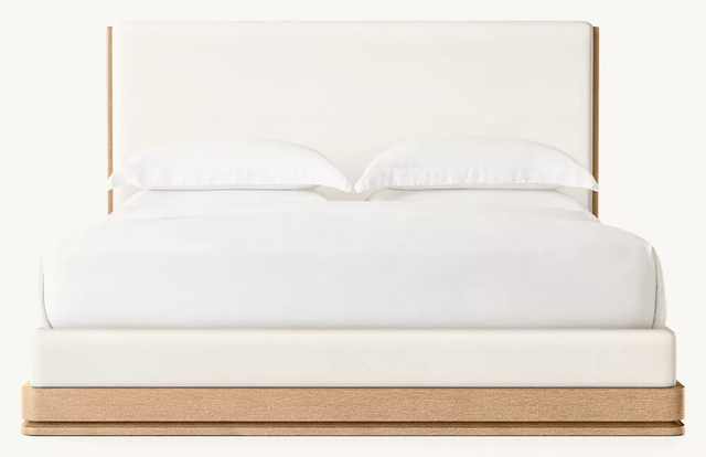 Fabric Panel Double Bed