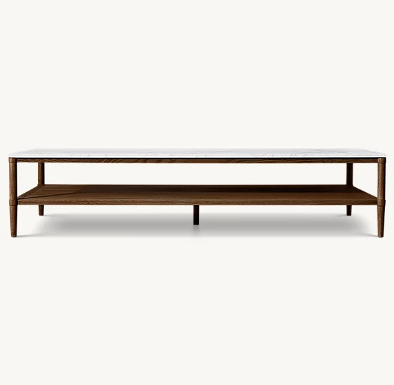Marble Rectangular Coffee Table