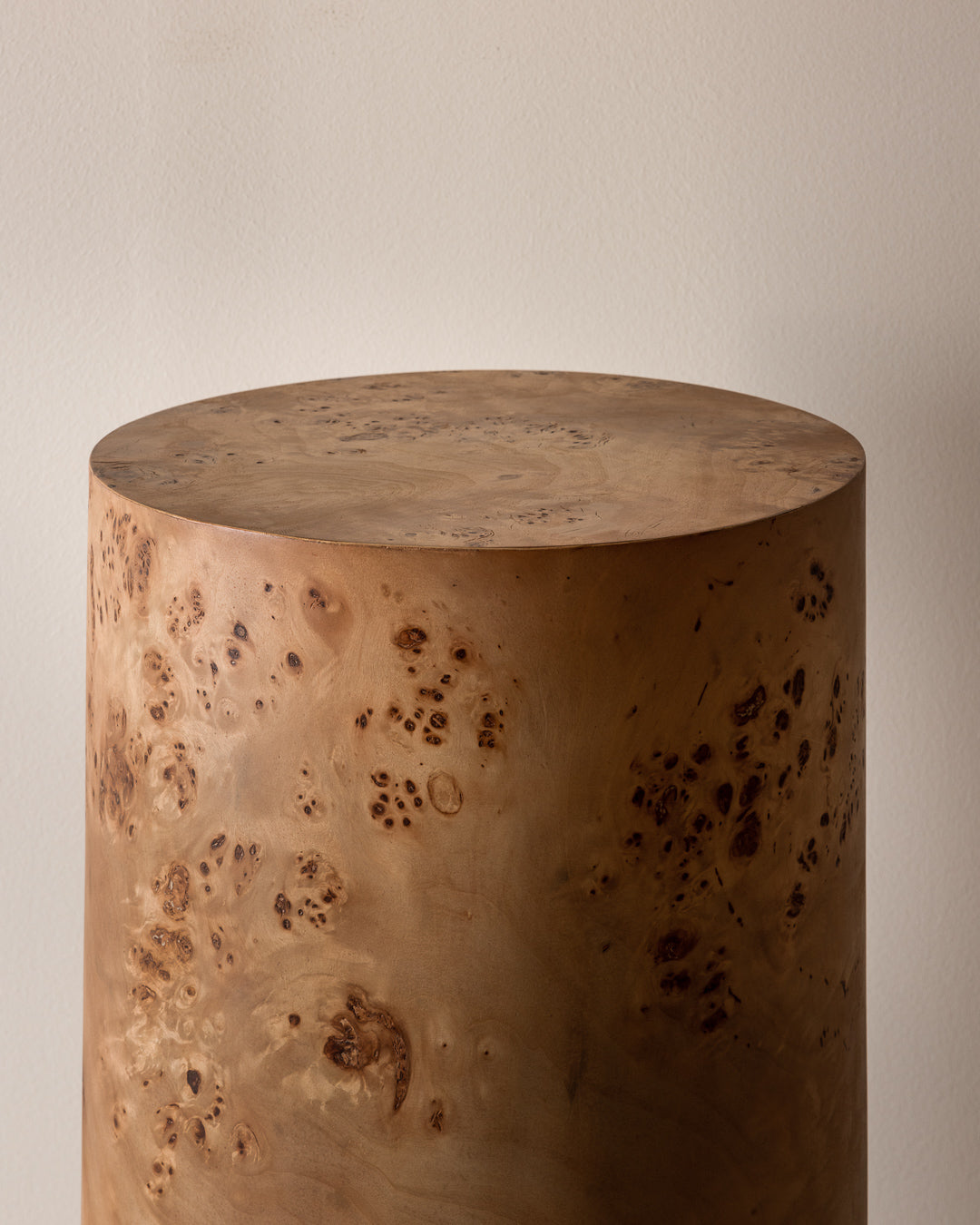 Tree Bark Bedside Table