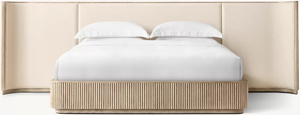 American-style Solid Wood Extended Cover Bed