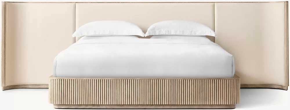 American-style Solid Wood Extended Cover Bed