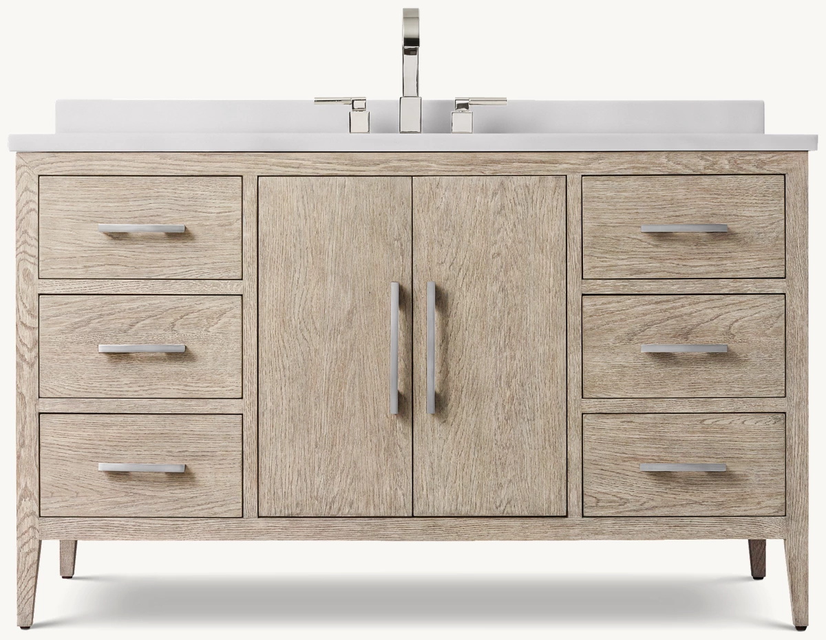 Single extra-wide vanity