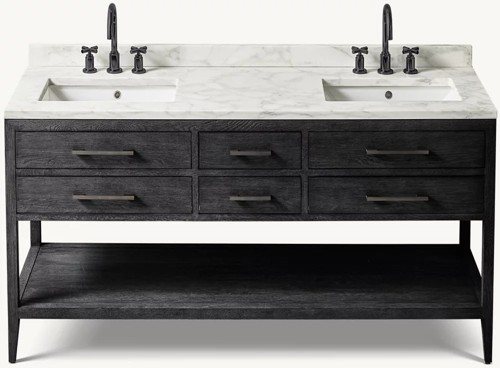 72 feet double washstand
