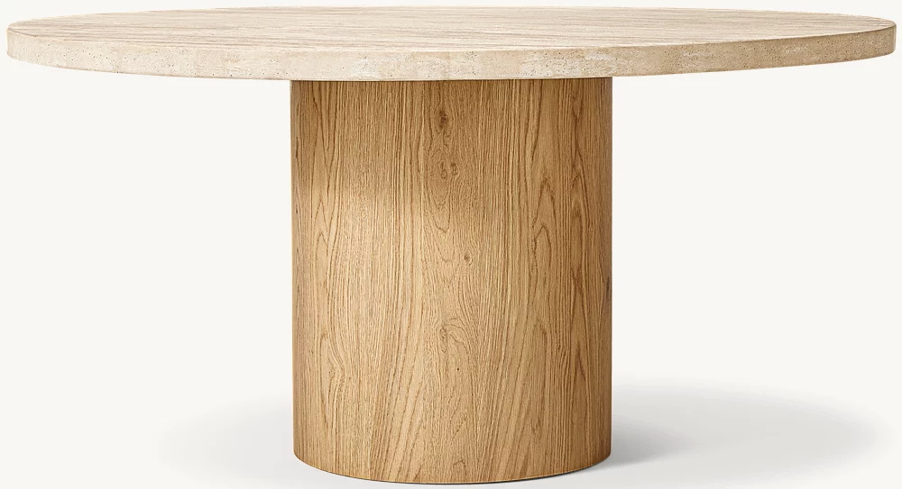 Round dining table