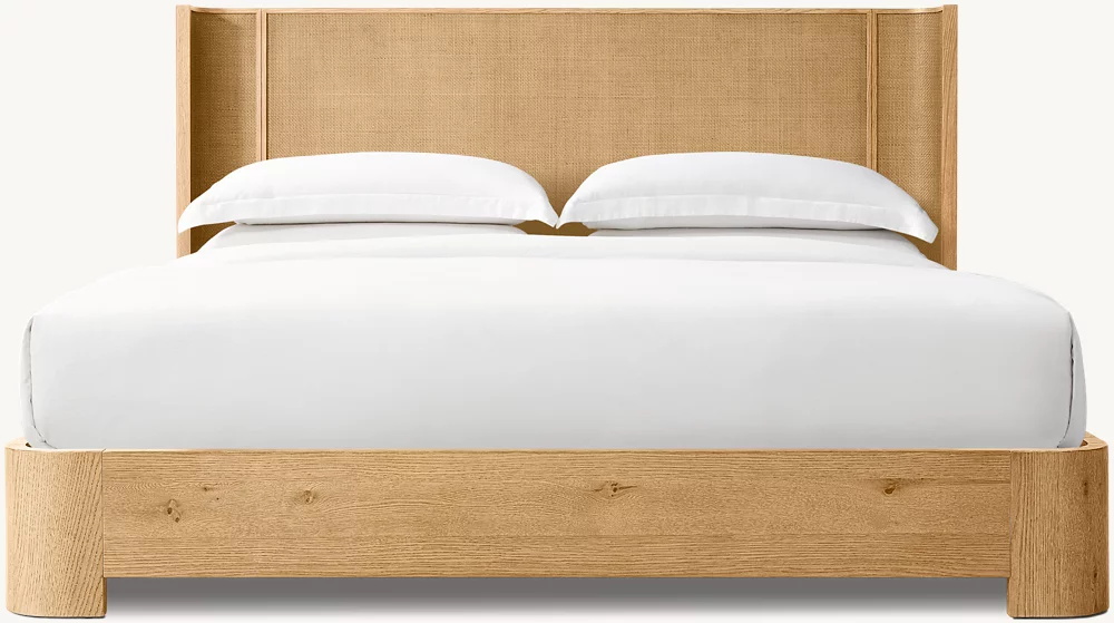 American Solid Wood Double Bed