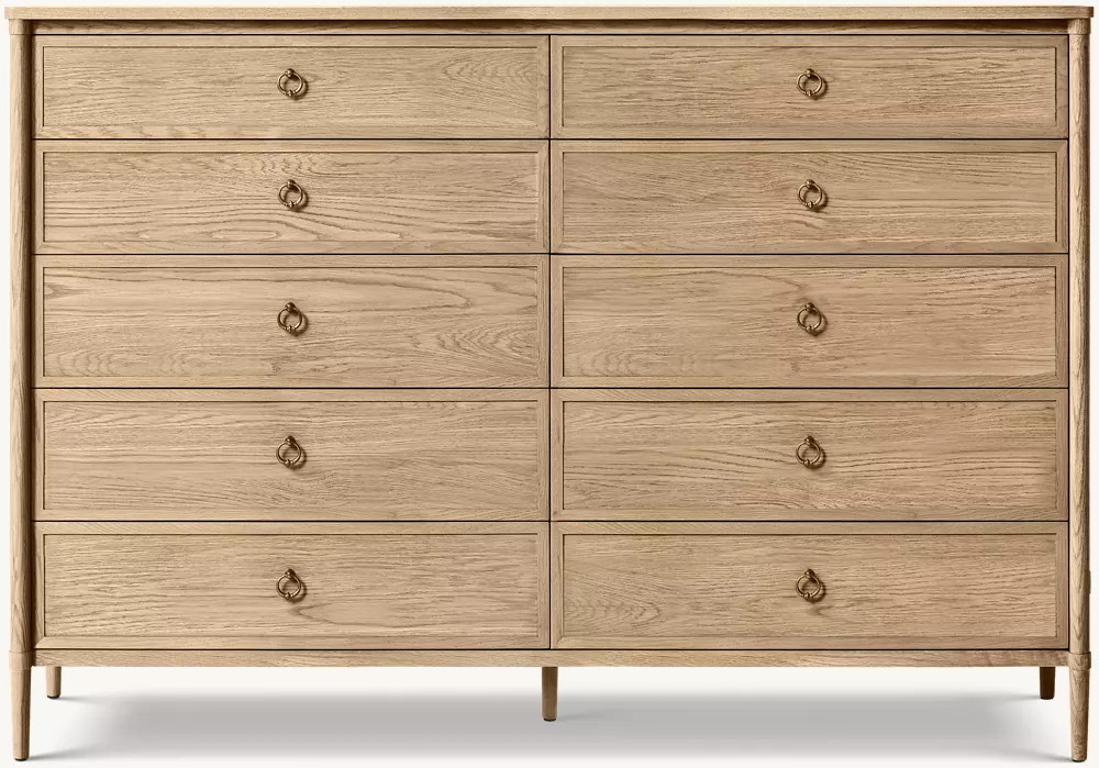Bedroom ten-drawer dressing table